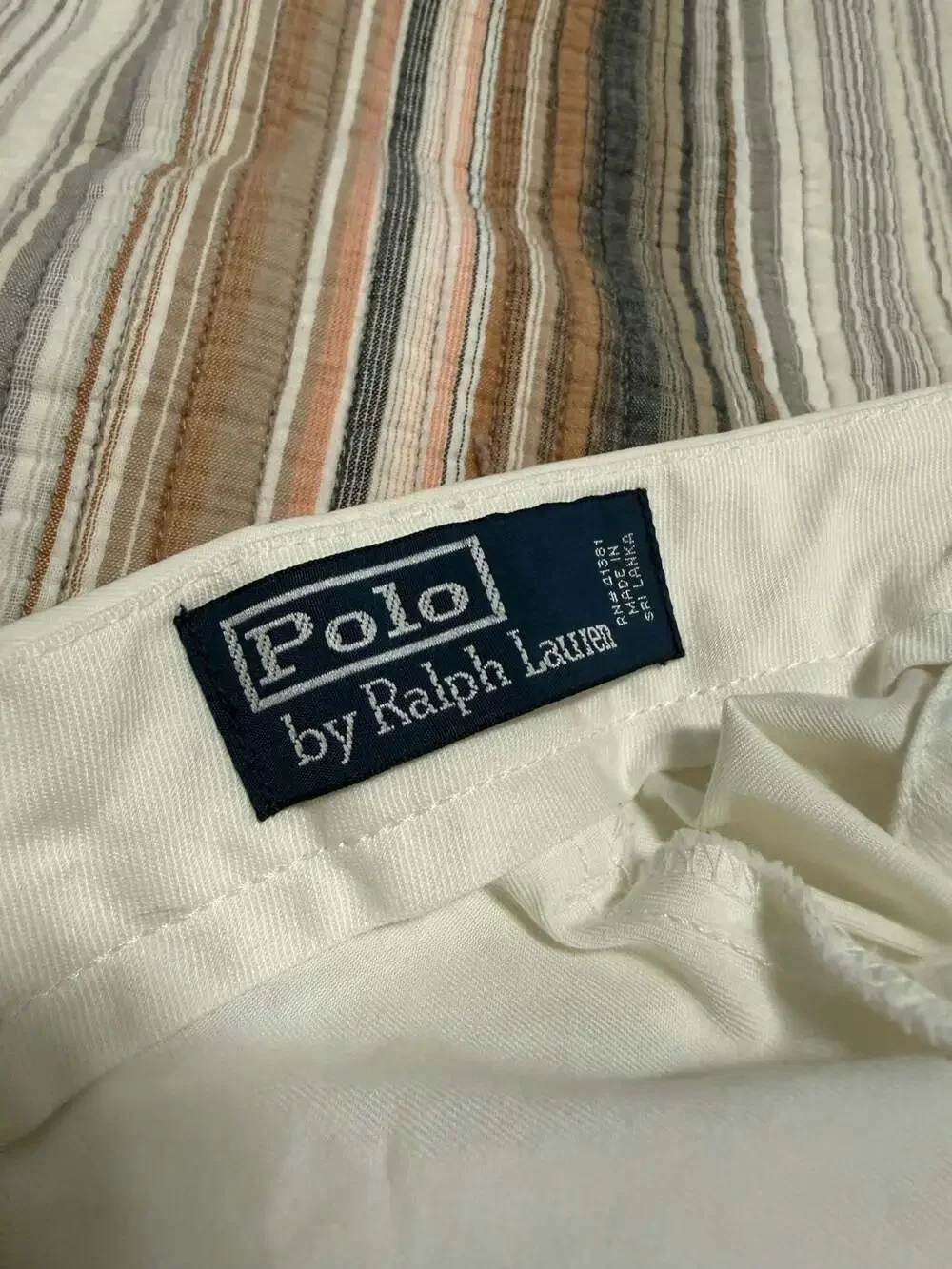 Polo Ralph Lauren Classic White Chino Shorts